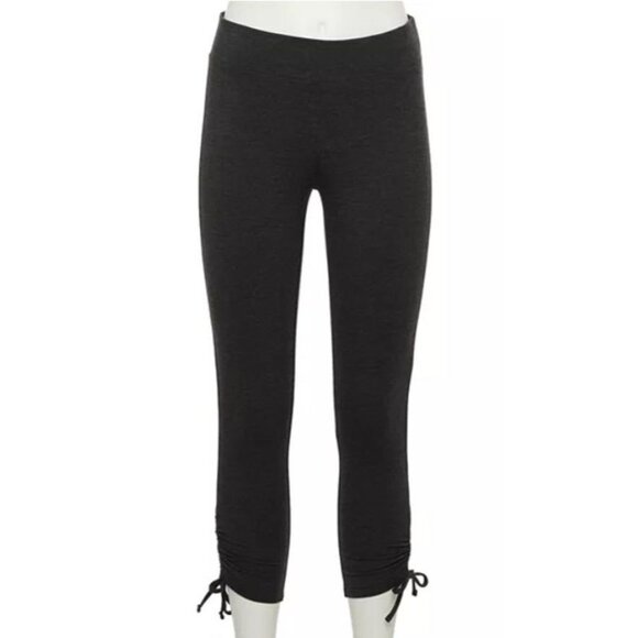 Sonoma Goods for Life Mid-Rise Cinched Bottom Petite  Small Leggings - Picture 1 of 1